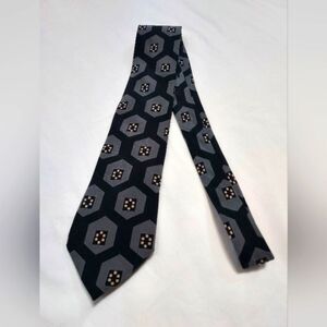 Vintage 80s Krizia Uomo Silk Neck Tie
